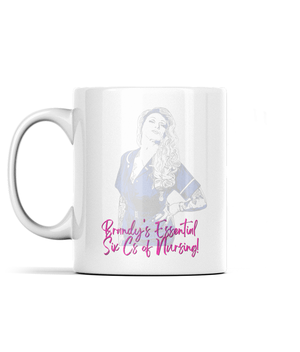 CUDDLES | The 6 Cs of Nursing | 11 oz Ceramic Mug