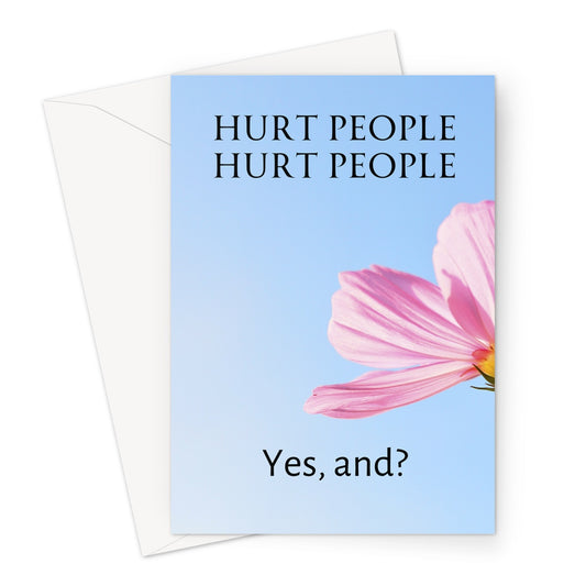 HURT | Blank Greeting Card | All Occasions