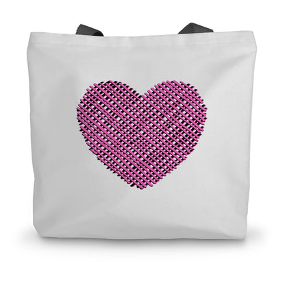HEART | Canvas Tote Bag | Eco-friendly Shopping