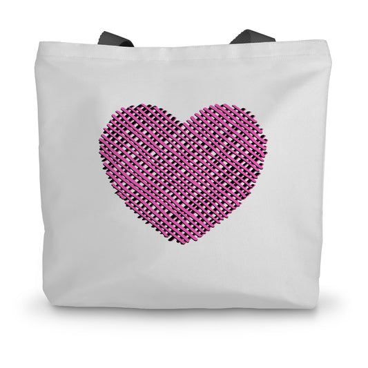 HEART | Canvas Tote Bag | Eco-friendly Shopping