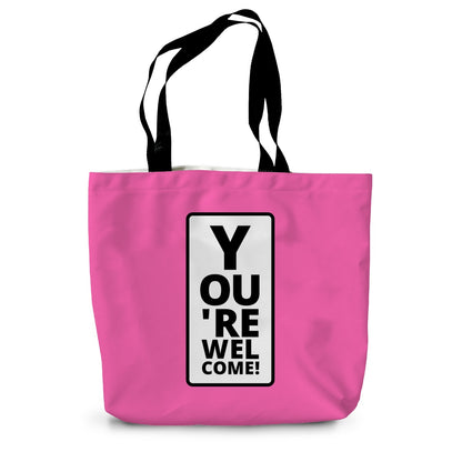 EYE TEST | In The Pink | Canvas Tote Bag | Eco-friendly Shopping