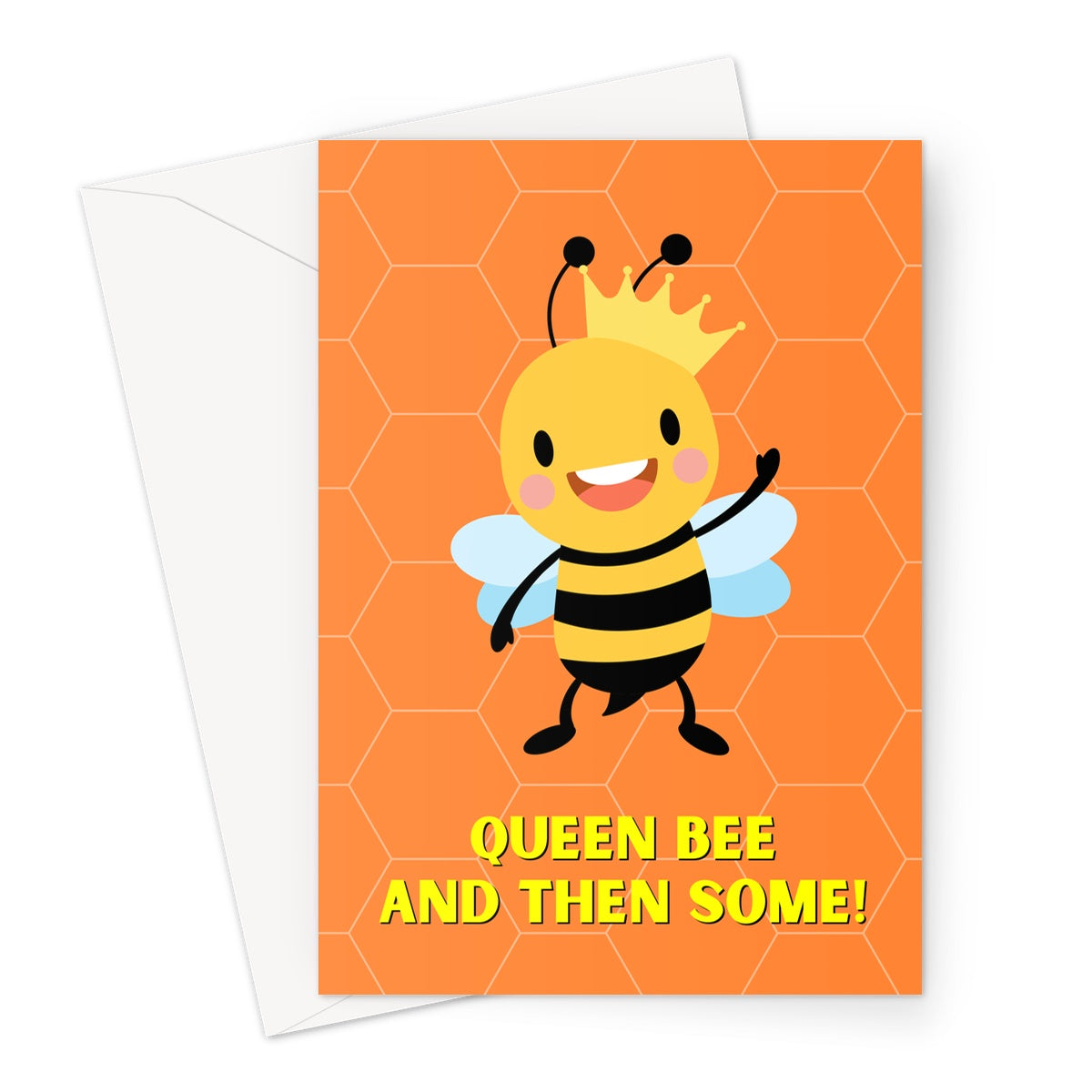 QUEEN | Blank Greeting Card | All Occasions
